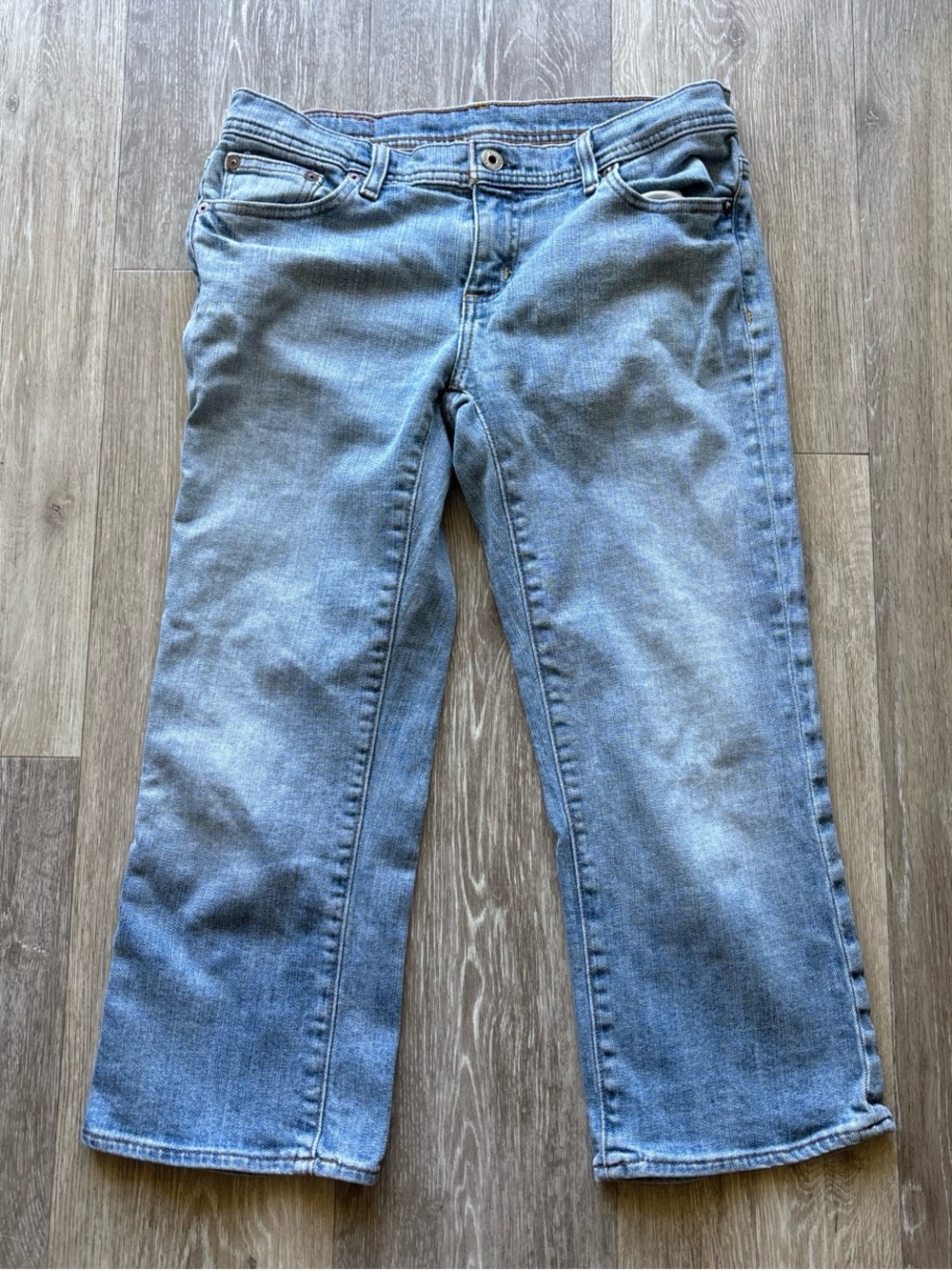 Vintage Polo Jeans Co Ralph Lauren Denim Low Rise Stretched Capri Jeans Size 4